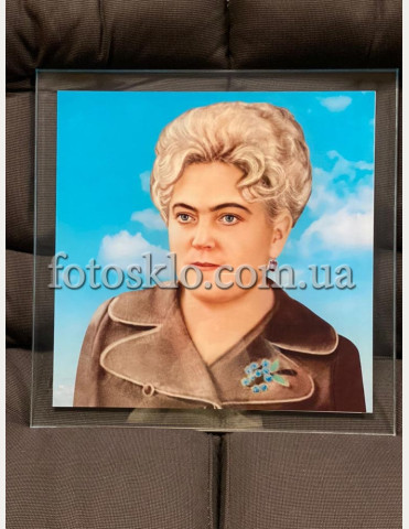 Фотостекло в форме квадрат №55