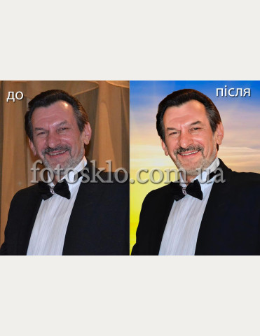 Ретушь фото на памятник мужчине