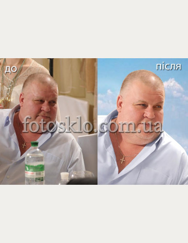 Ретушь фото на памятник папе